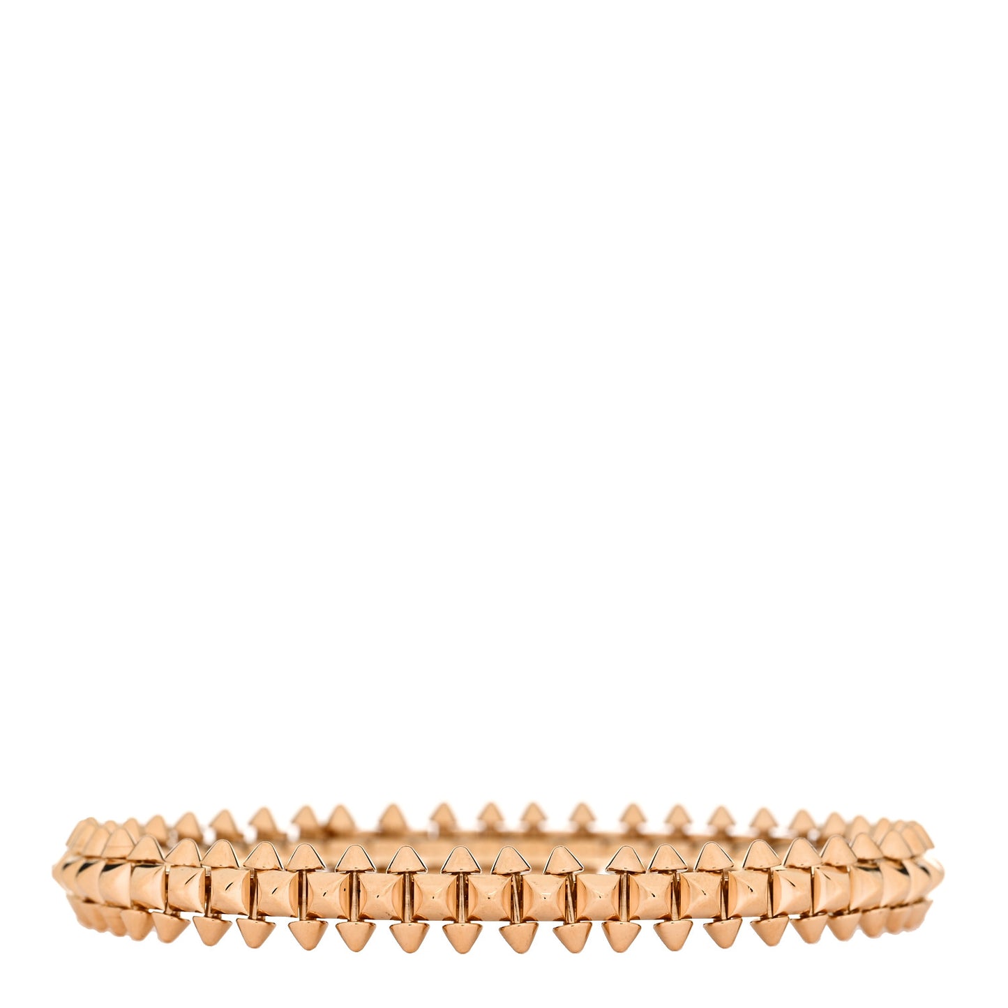 18K Pink Gold Medium Clash De Cartier Bracelet 17
