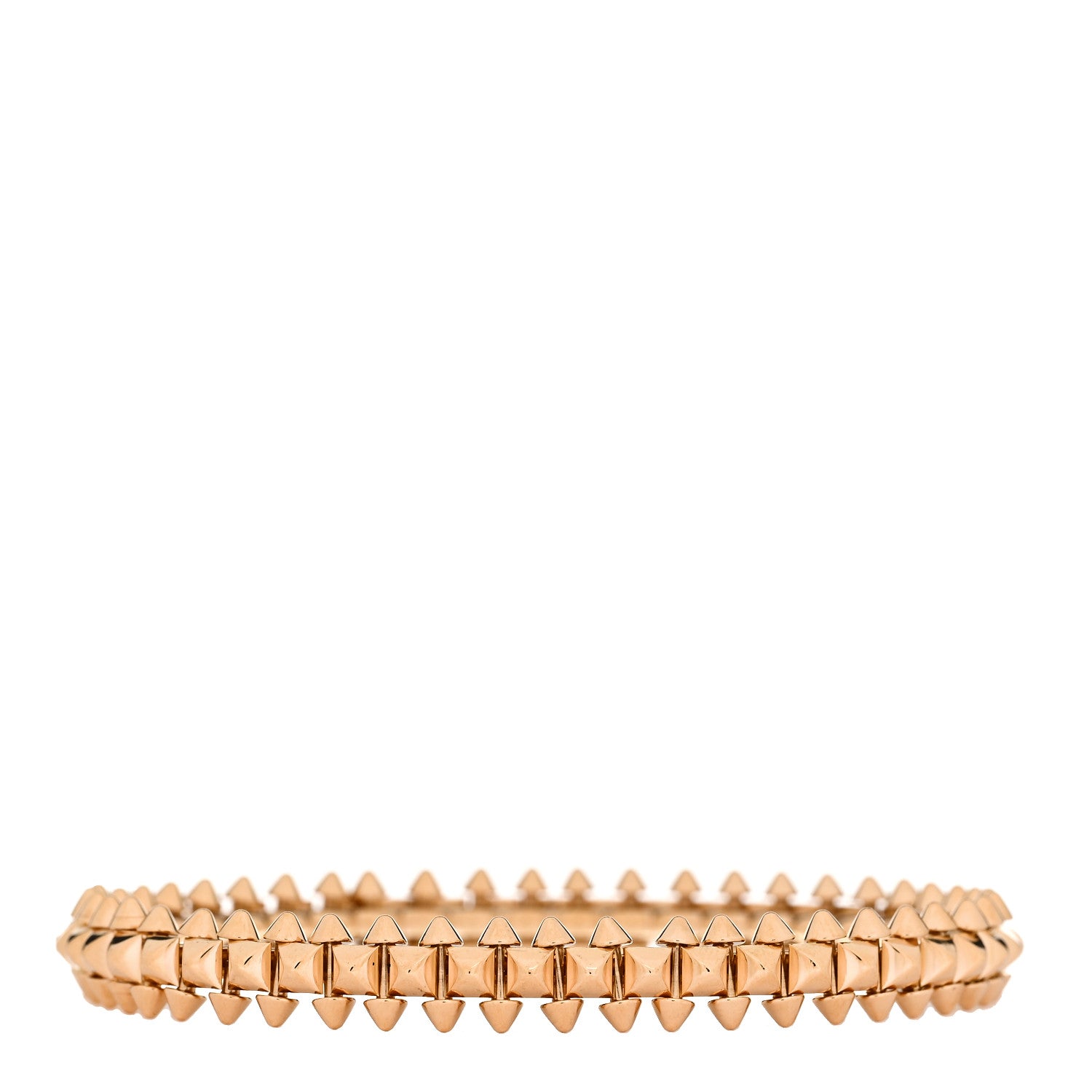 Cartier 18K Pink Gold Medium Clash De Cartier Bracelet 17 1 of 5