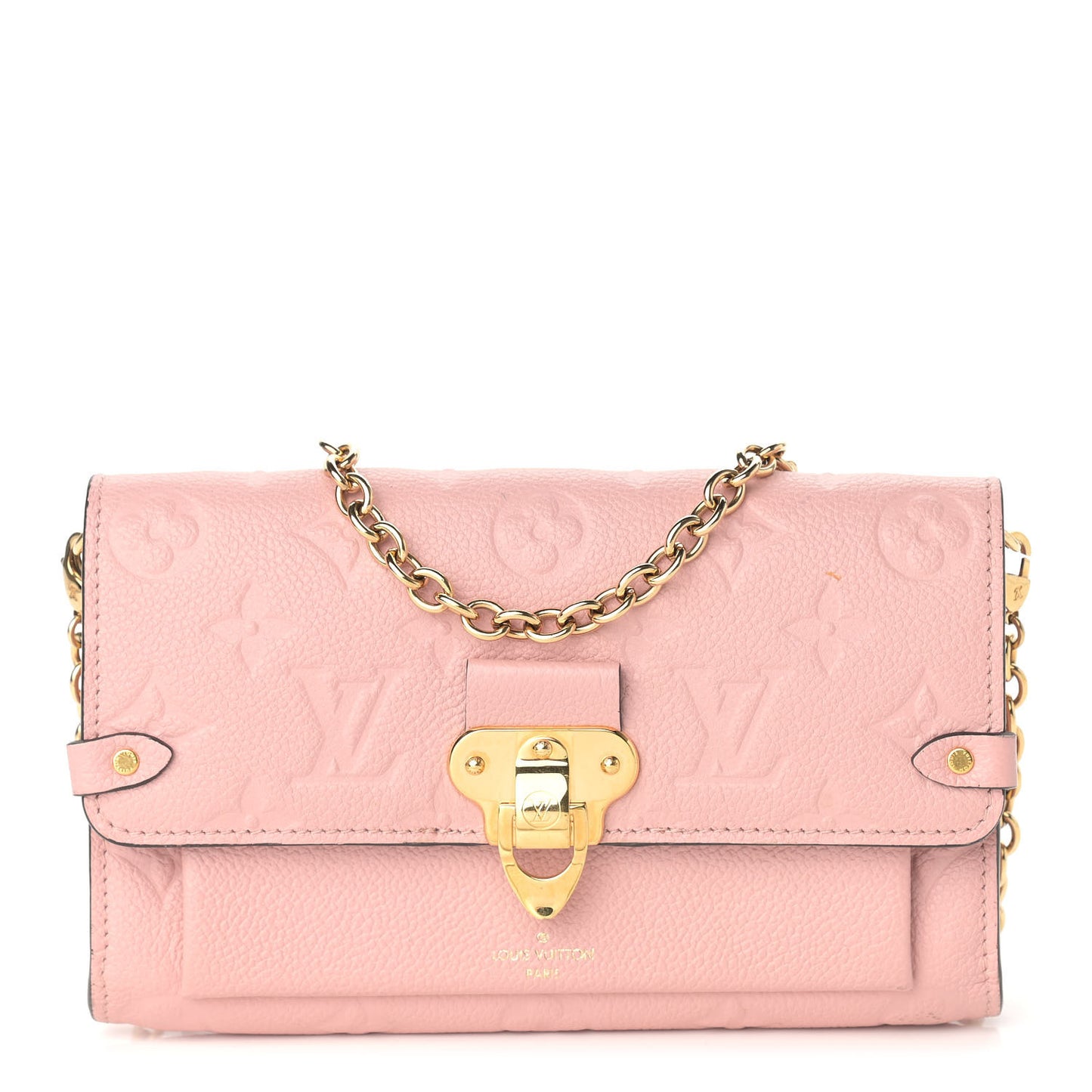Empreinte Vavin Chain Wallet Rose Poudre