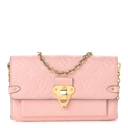 Louis Vuitton Empreinte Vavin Chain Wallet Rose Poudre 1 of 11