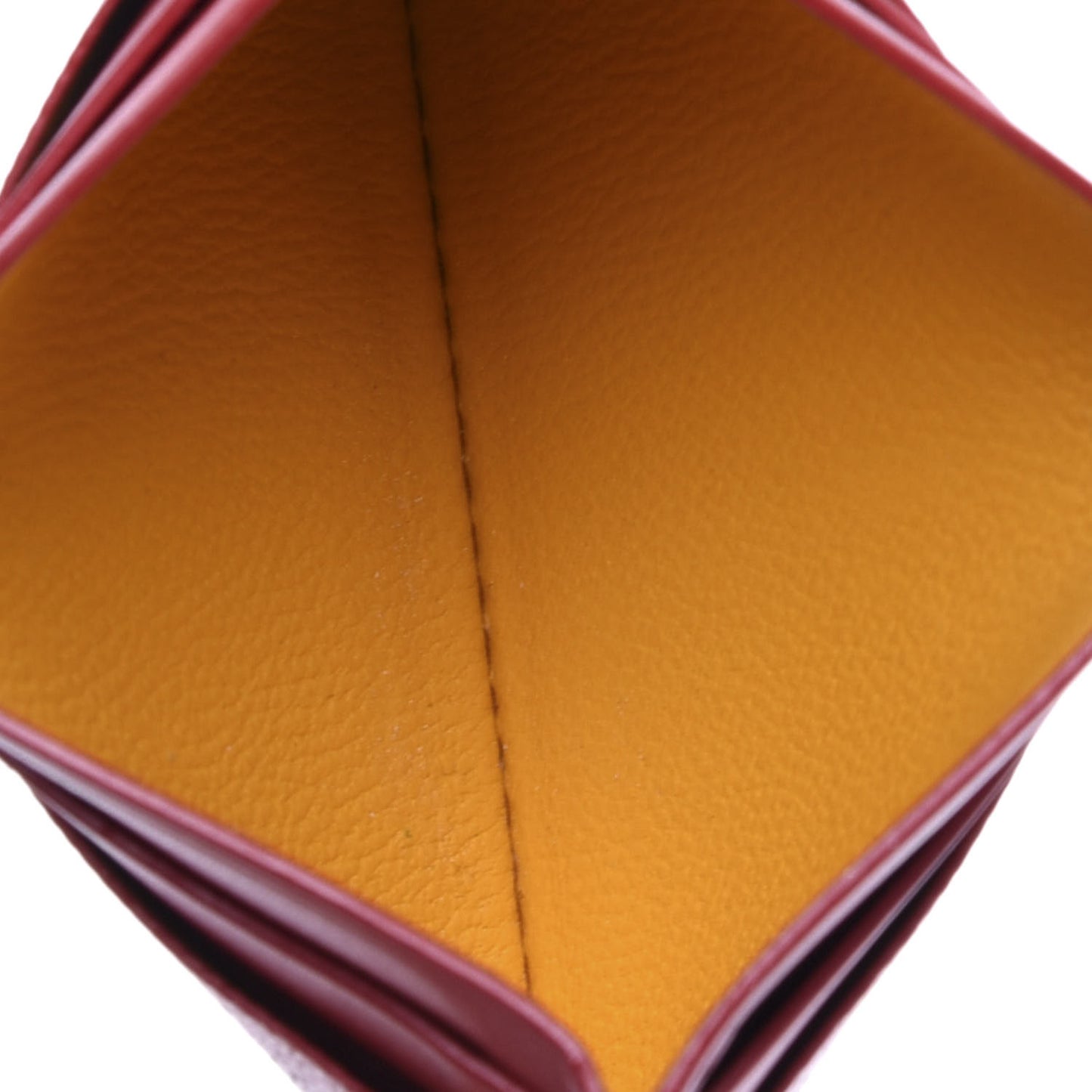 Goyardine Saint Sulpice Card Holder Red