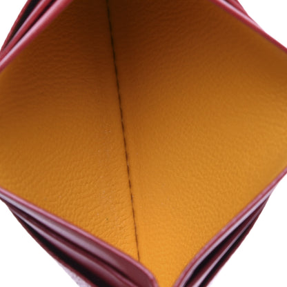 Goyard Goyardine Saint Sulpice Card Holder Red 5 of 7
