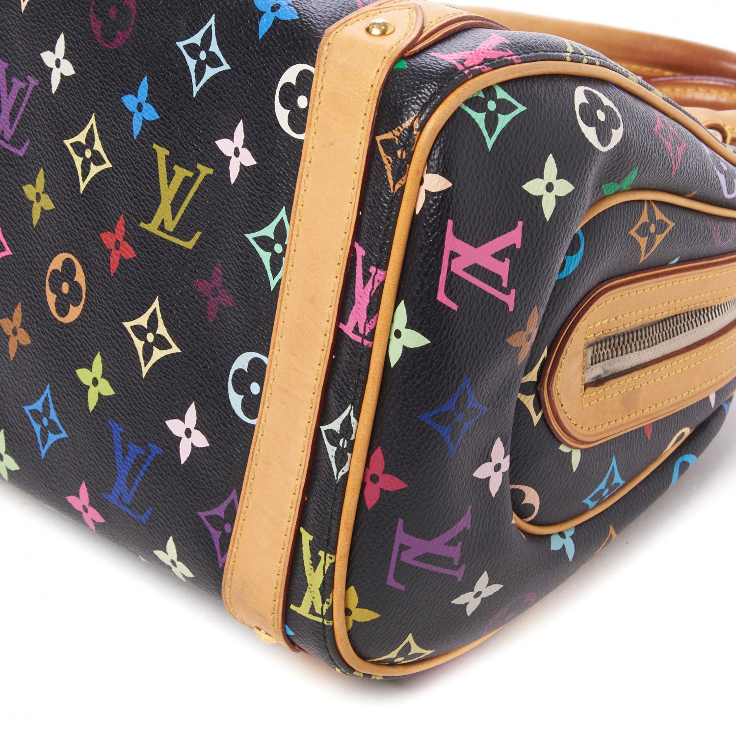 Louis Vuitton Monogram Multicolor Priscilla Black 4 of 8