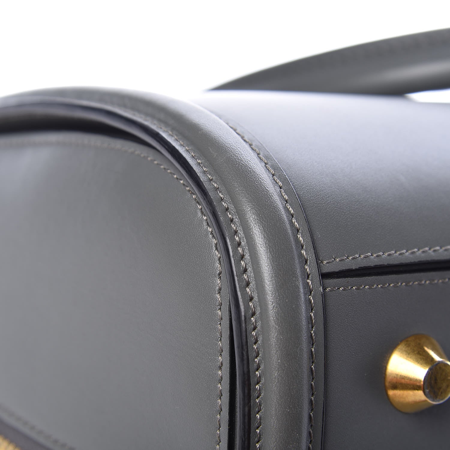 Alexander McQueen Calfskin Large Heroine Grey 13 of 19