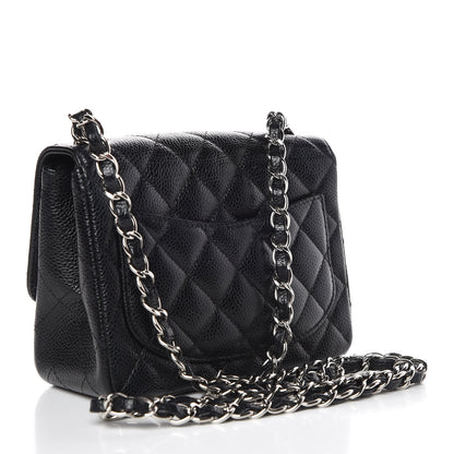 Chanel Caviar Quilted Mini Square Flap Black 3 of 10