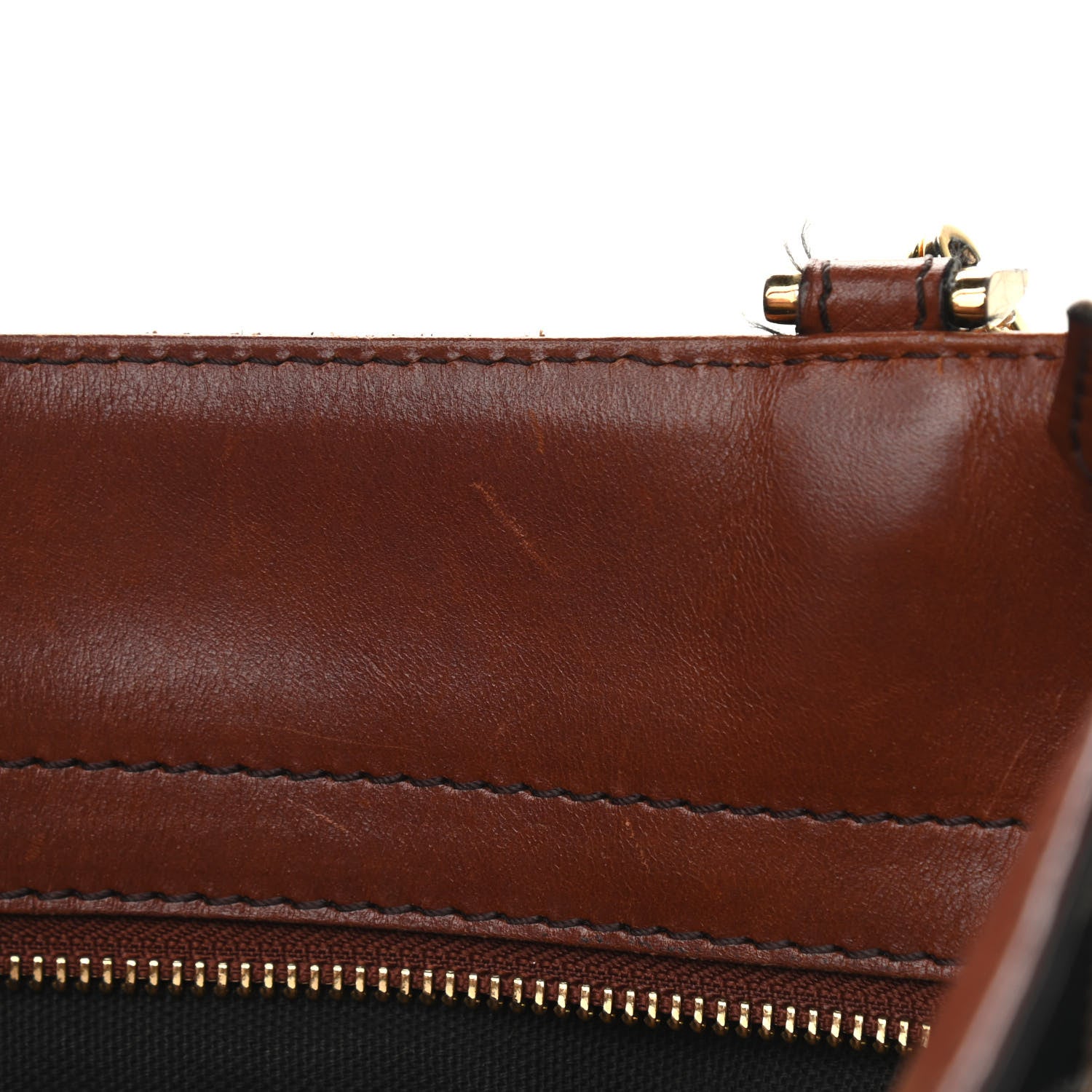Burberry House Check Bridle Calfskin Small Dutton Hobo Light Tan 9 of 19