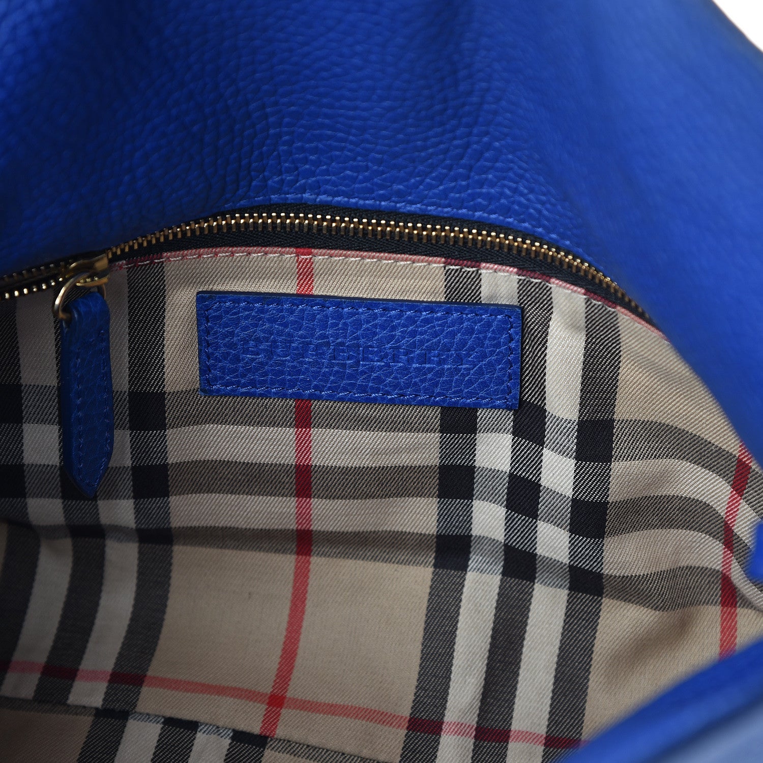 Burberry London Grainy Calfskin Small Leah Brilliant Blue 8 of 14
