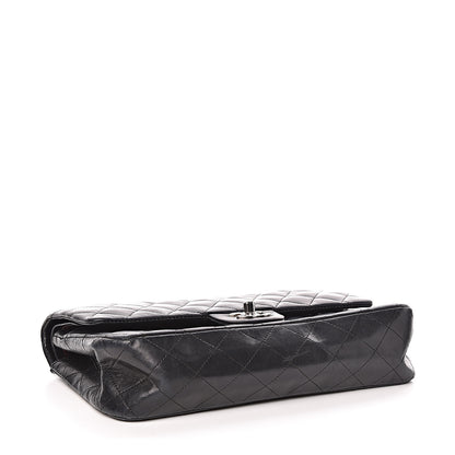 Chanel Lambskin Quilted Medium Double Flap Black 4 of 10