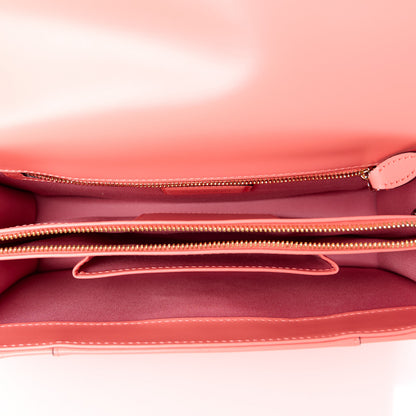 Bulgari Calfskin Serpenti Forever Crossbody Flamingo Quartz 6 of 12