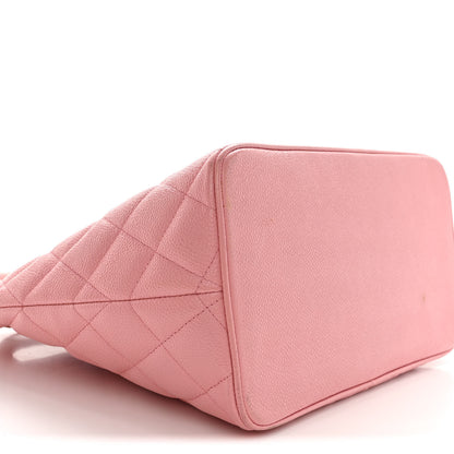 Chanel Caviar Quilted Medallion Tote Light Pink 9 of 15