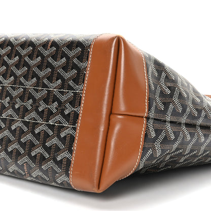 Goyard Goyardine Bellechasse PM Black Gold 8 of 11