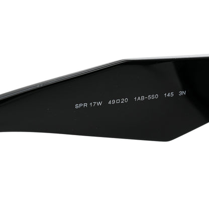 Prada Acetate Symbole Sunglasses SPR 17W Black 6 of 8