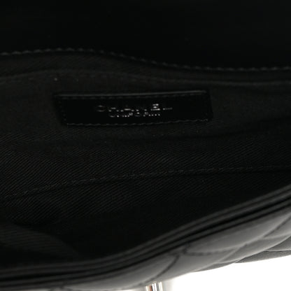 Chanel Calfskin Quilted CC Uniform Flap Belt Bag Black 4 of 9