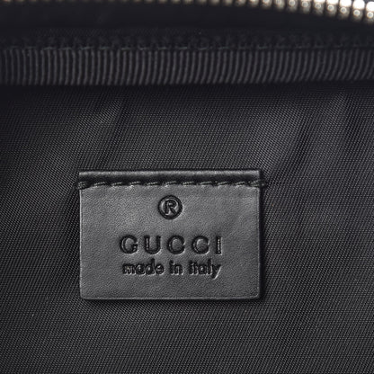 Gucci GG Supreme Monogram Web Belt Bag Black 7 of 11