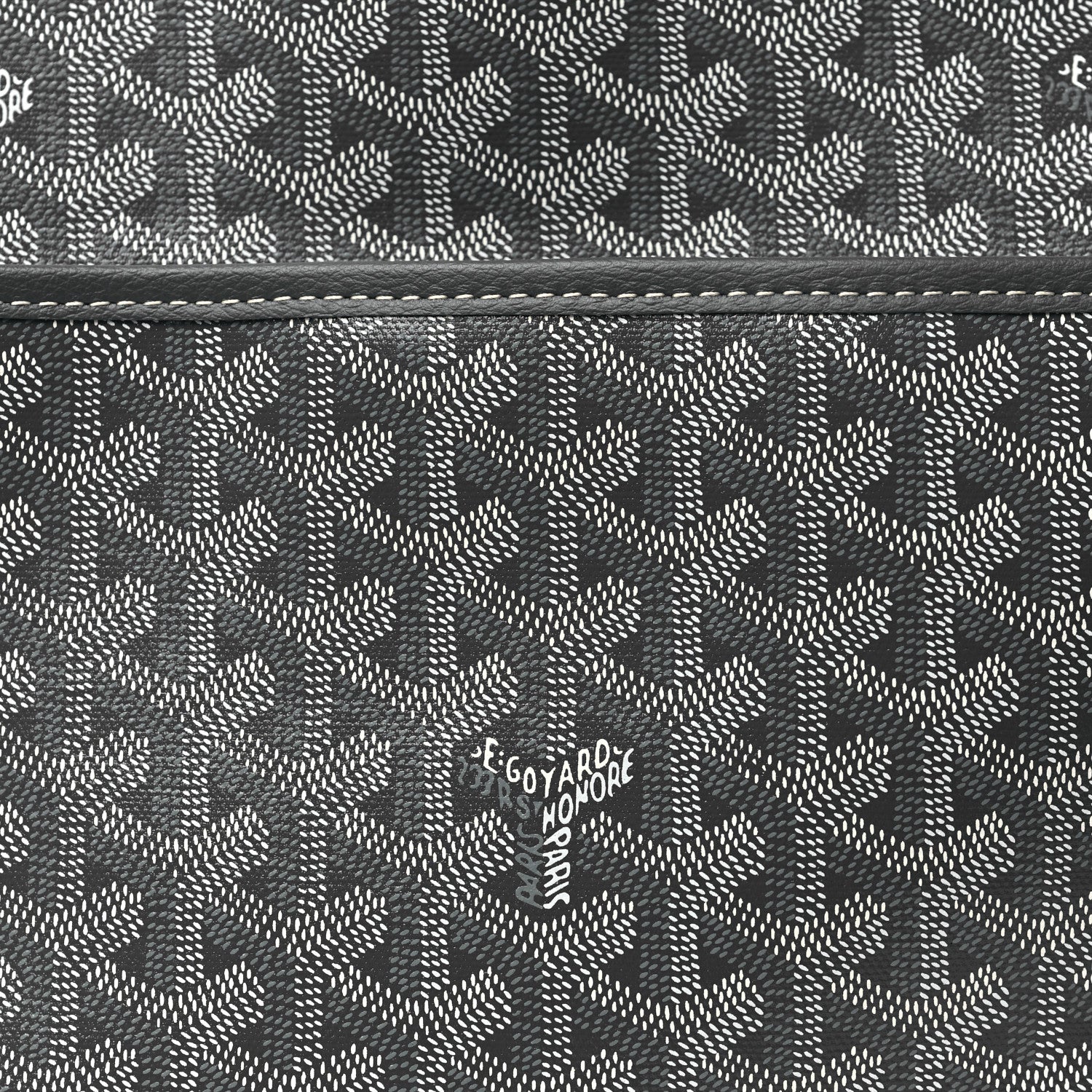 Goyard Goyardine Jouvence GM Toiletry Pouch Grey 7 of 9
