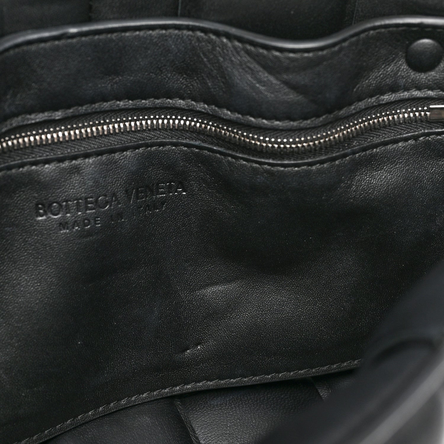 Bottega Veneta Nappa Maxi Intreccio Padded Cassette Crossbody Bag Black 9 of 14