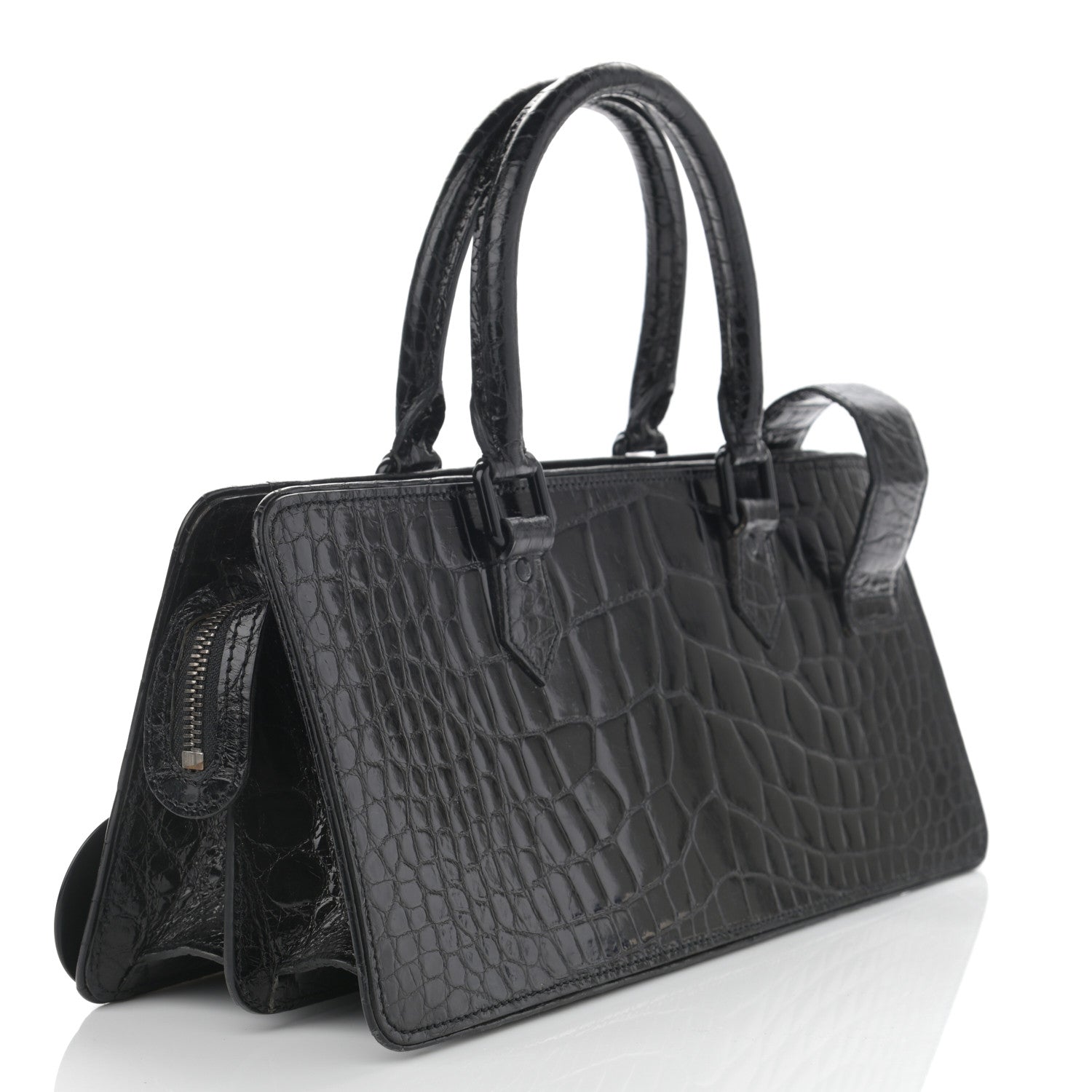 Louis Vuitton Alligator East West Black 3 of 11