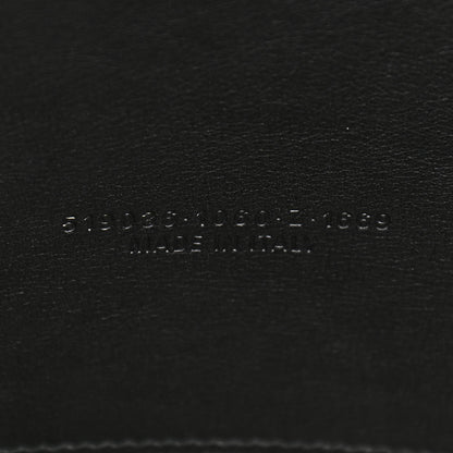 Balenciaga Calfskin Allover Logo M Ville Top Handle Bag Black 7 of 11