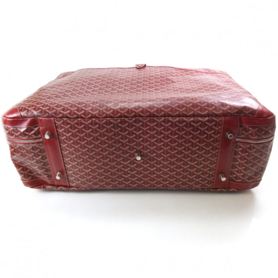 Goyard Ambassade Soft Suitcase Red 5 of 11