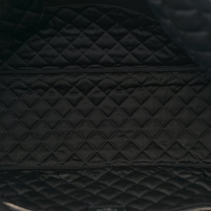 Saint Laurent Calfskin Quilted ES Giant Travel Bag Black 5 of 12