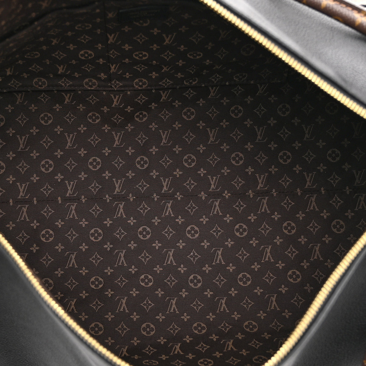 Louis Vuitton Grained Calfskin Monogram Express Travel Black 5 of 9