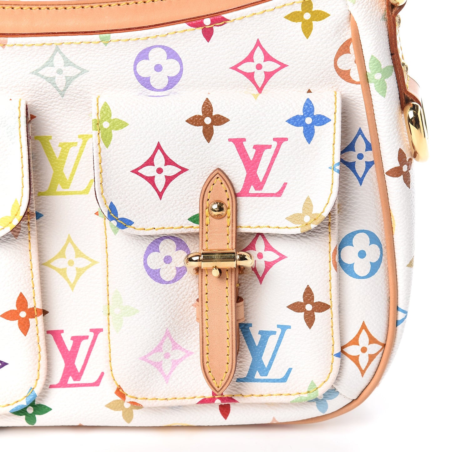 Monogram Multicolor Lodge PM White