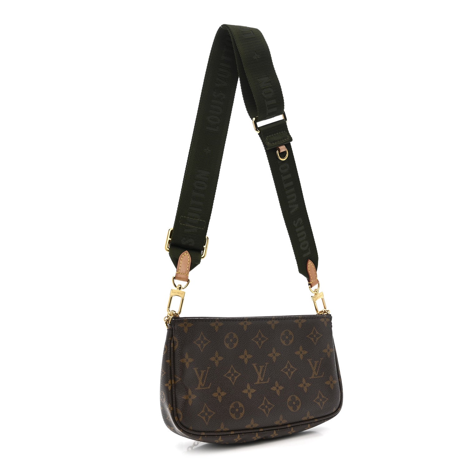 Louis Vuitton Monogram Multi Pochette Accessories Kaki 3 of 11