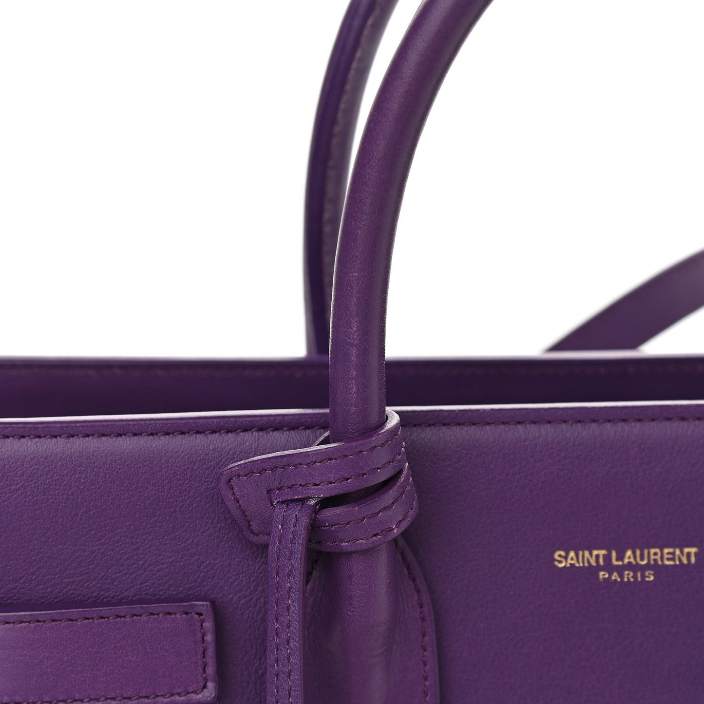 Calfskin Baby Sac de Jour Purple