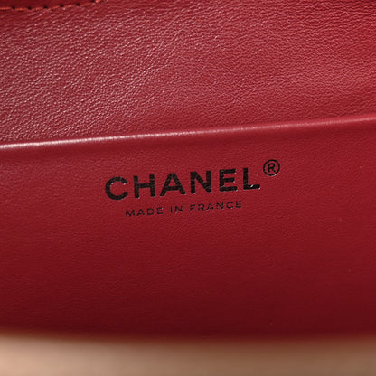 Chanel Grained Calfskin Small Souplissimo Maxi Flap Light Brown 6 of 10