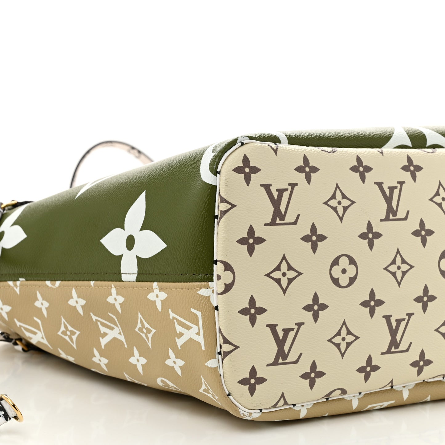 Monogram Giant Neverfull MM Kaki
