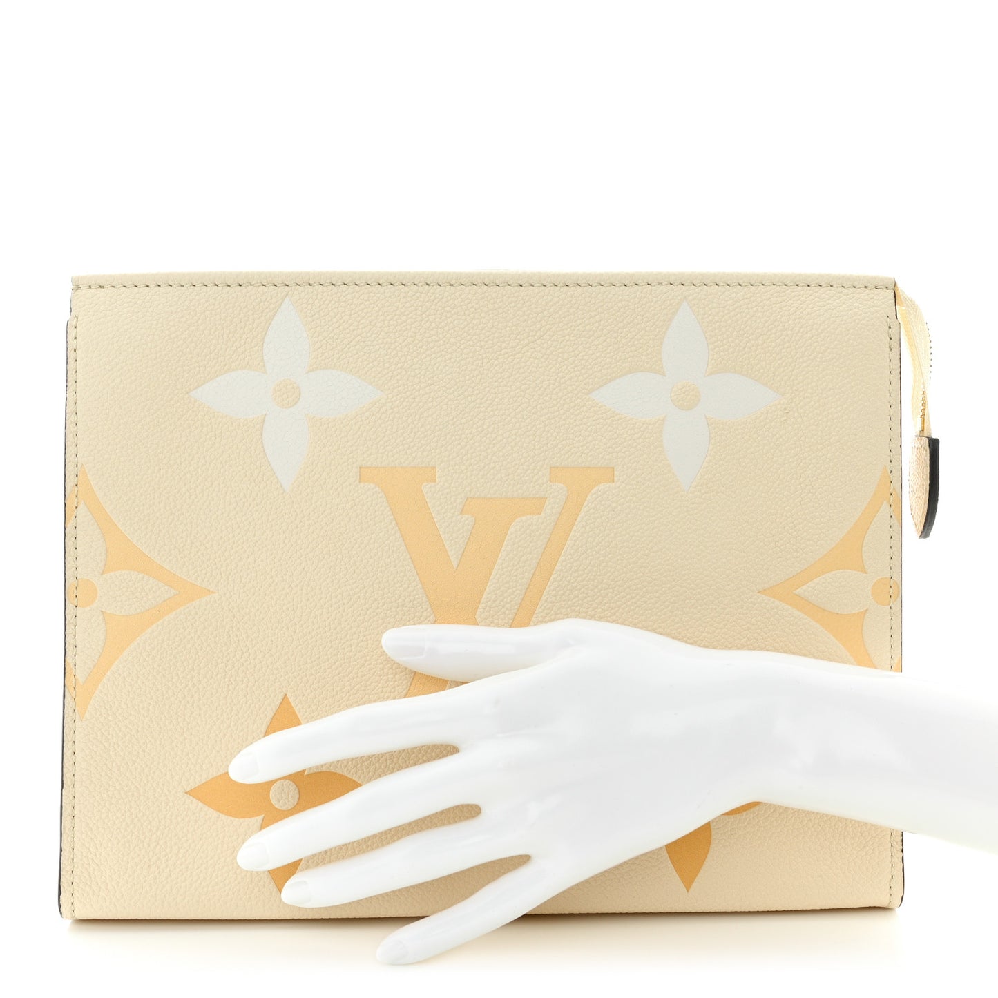 Empreinte Monogram Giant By The Pool Toiletry Pouch 26 Cream Saffron