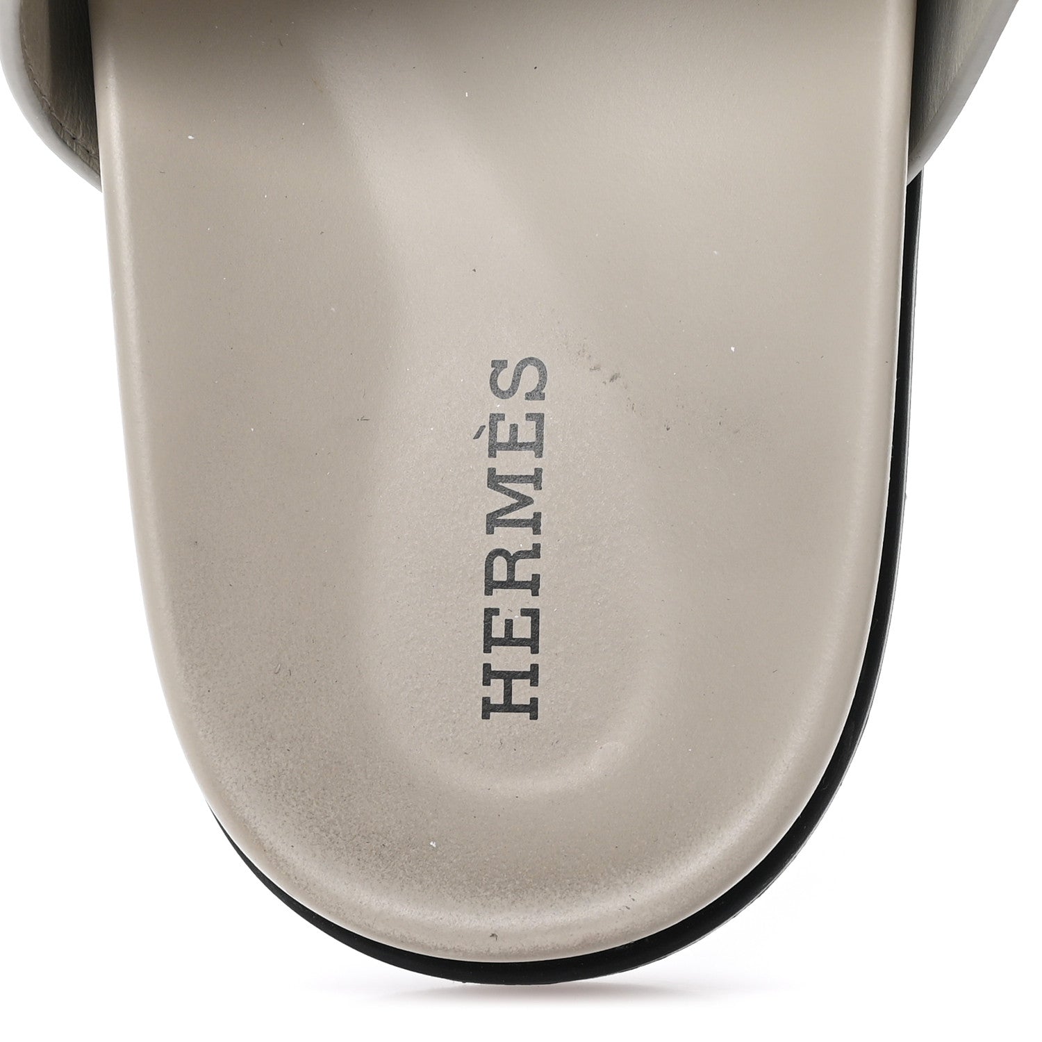 Hermes Calfskin Womens Chypre Sandals 36.5 Beige Esquisse 1855332