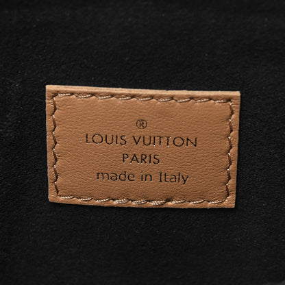 Louis Vuitton Lambskin Embossed Monogram Coussin PM Camel 5 of 6