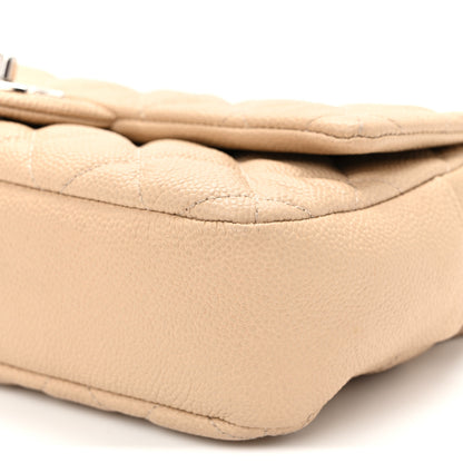 Chanel Caviar Quilted Medium Easy Flap Beige 10 of 10