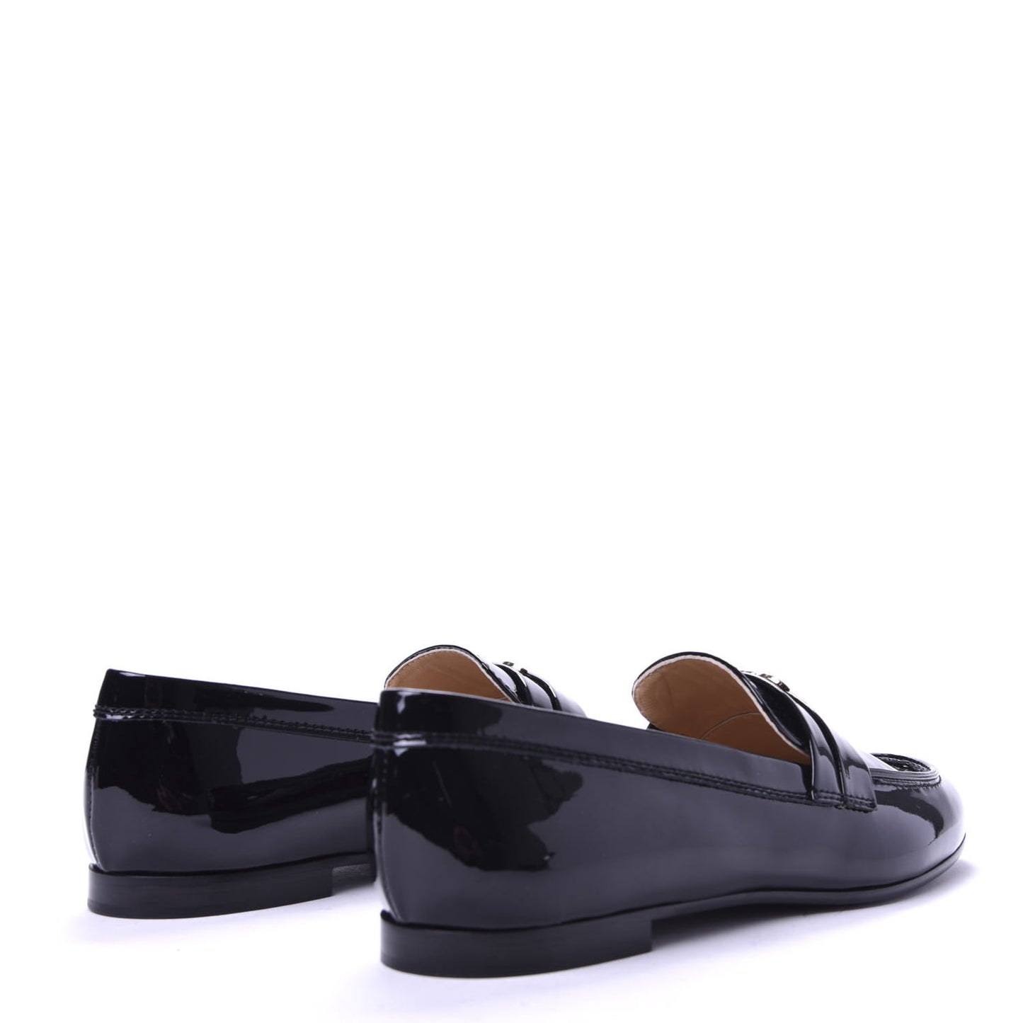 Patent CC Mocassin Loafers 39 Black