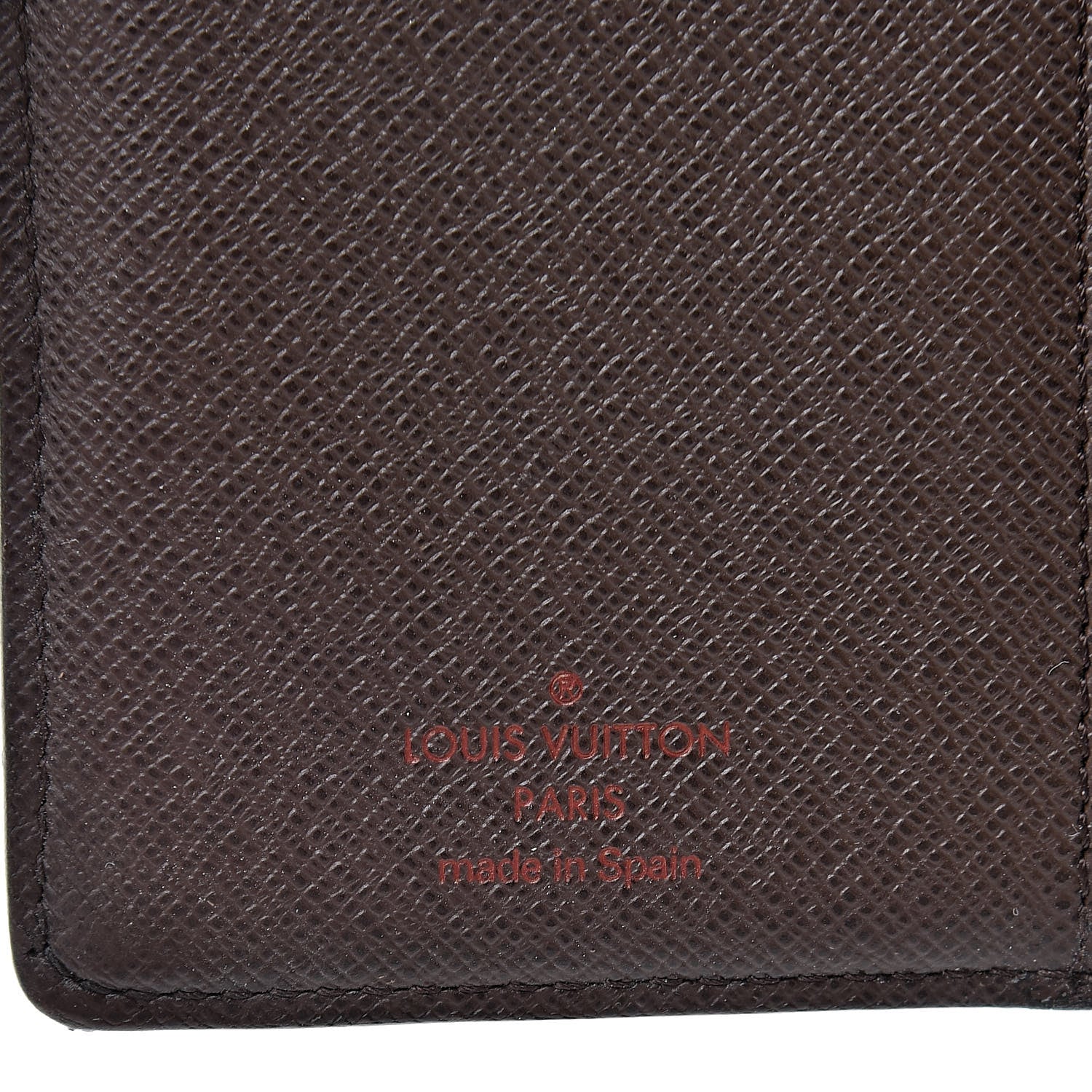 Louis Vuitton Damier Ebene French Purse Wallet 7 of 10