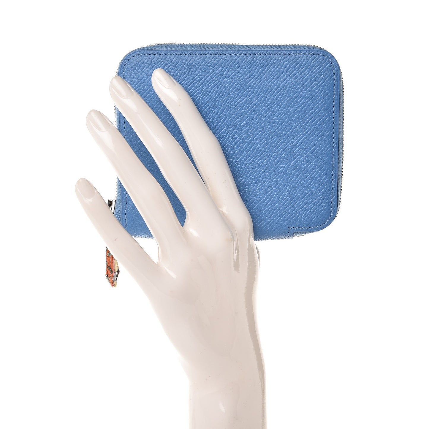 Epsom Silk'in Compact Wallet Bleu Paradis