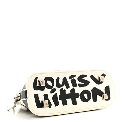 Louis Vuitton Graffiti Alma PM Black 4 of 10