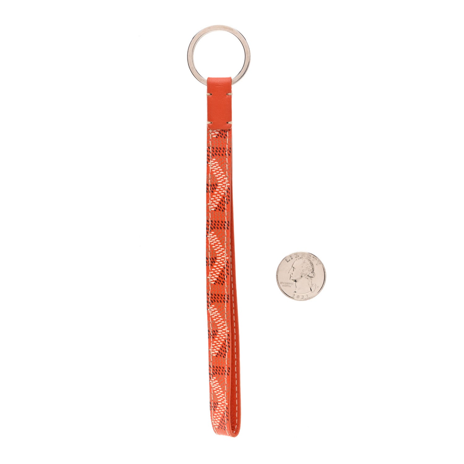 Goyard Goyardine Sesame Key Holder Orange 1843216 – FASHIONPHILE