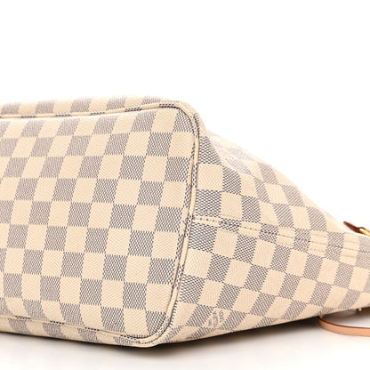 Louis Vuitton Damier Azur Neo Neverfull MM Rose Ballerine 11 of 15