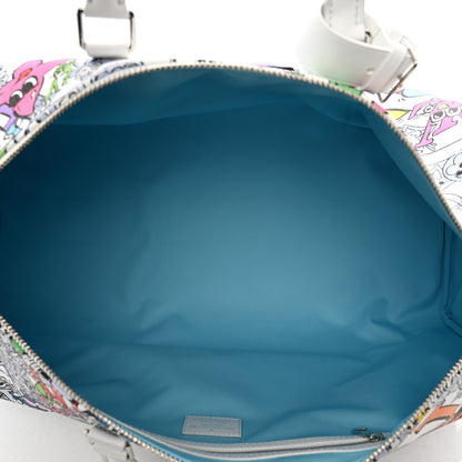 Louis Vuitton Monogram Comics Keepall Bandouliere 50 Multicolor 5 of 8