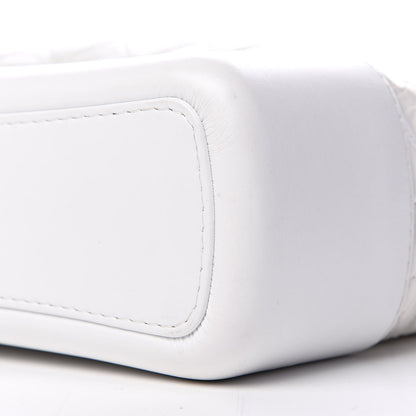 Chanel Aged Calfskin Quilted Large Gabrielle Hobo White 10 of 12