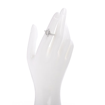 Hermes 18K White Gold Diamond Finesse Ring 50 5.25 2 of 6