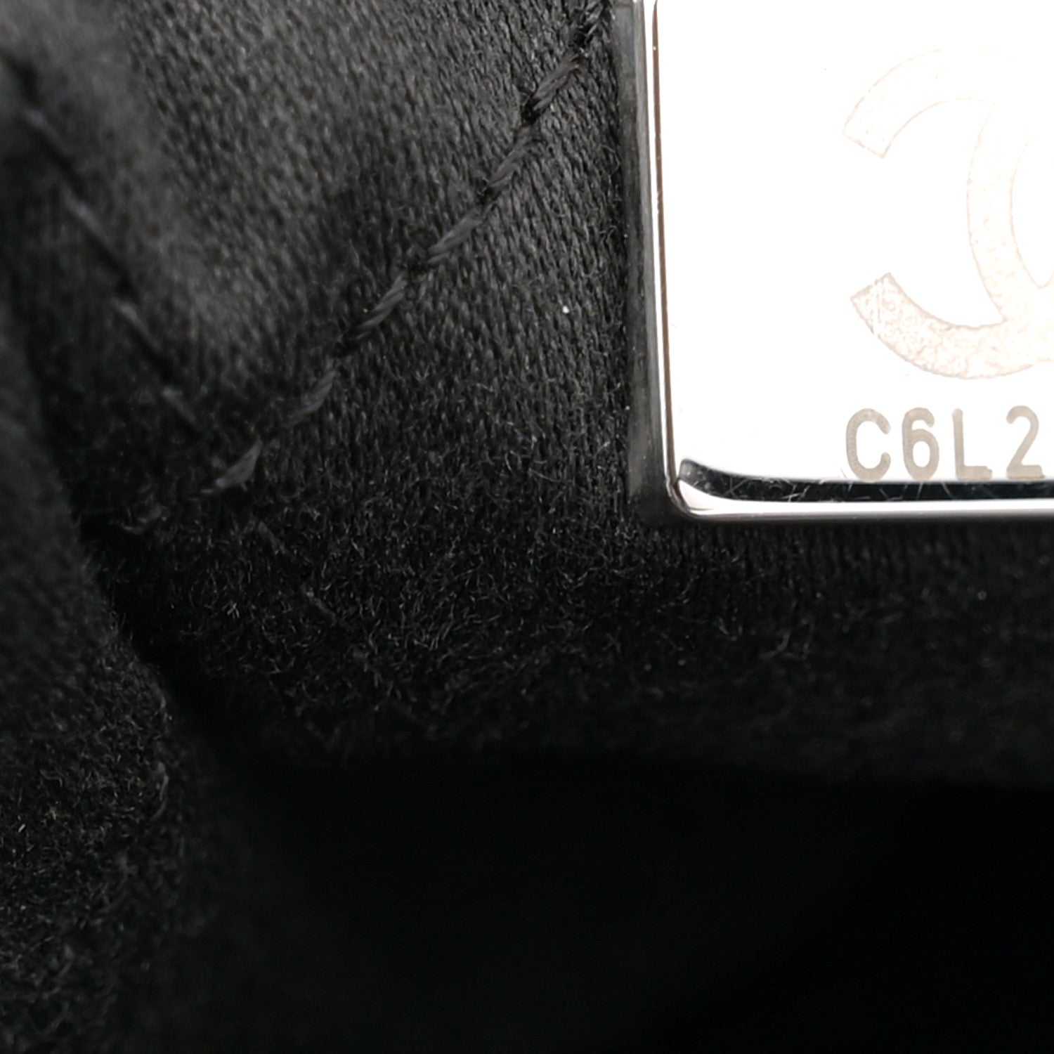 Chanel Shiny Calfskin Quilted Small Chanel 22 Black 8 of 12