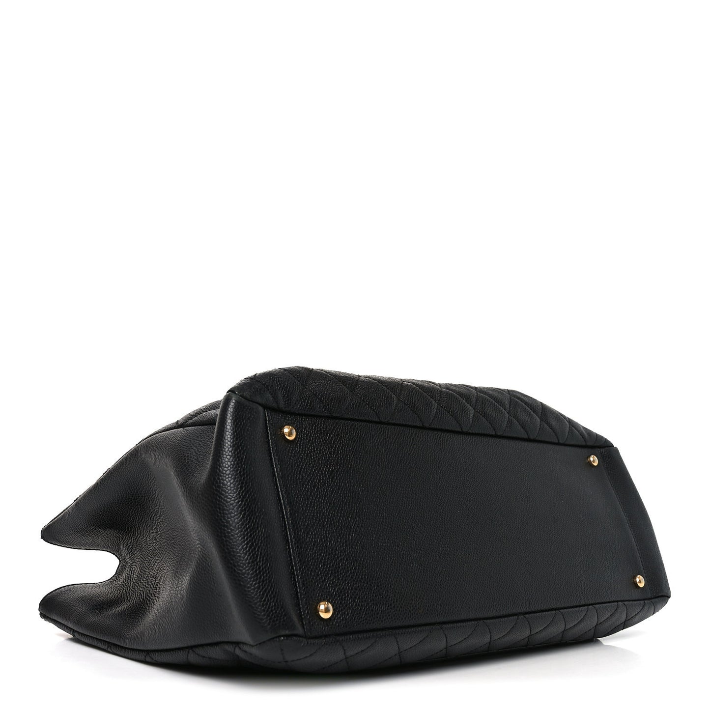 Caviar Quilted XL Grand Shopping Tote GST Black