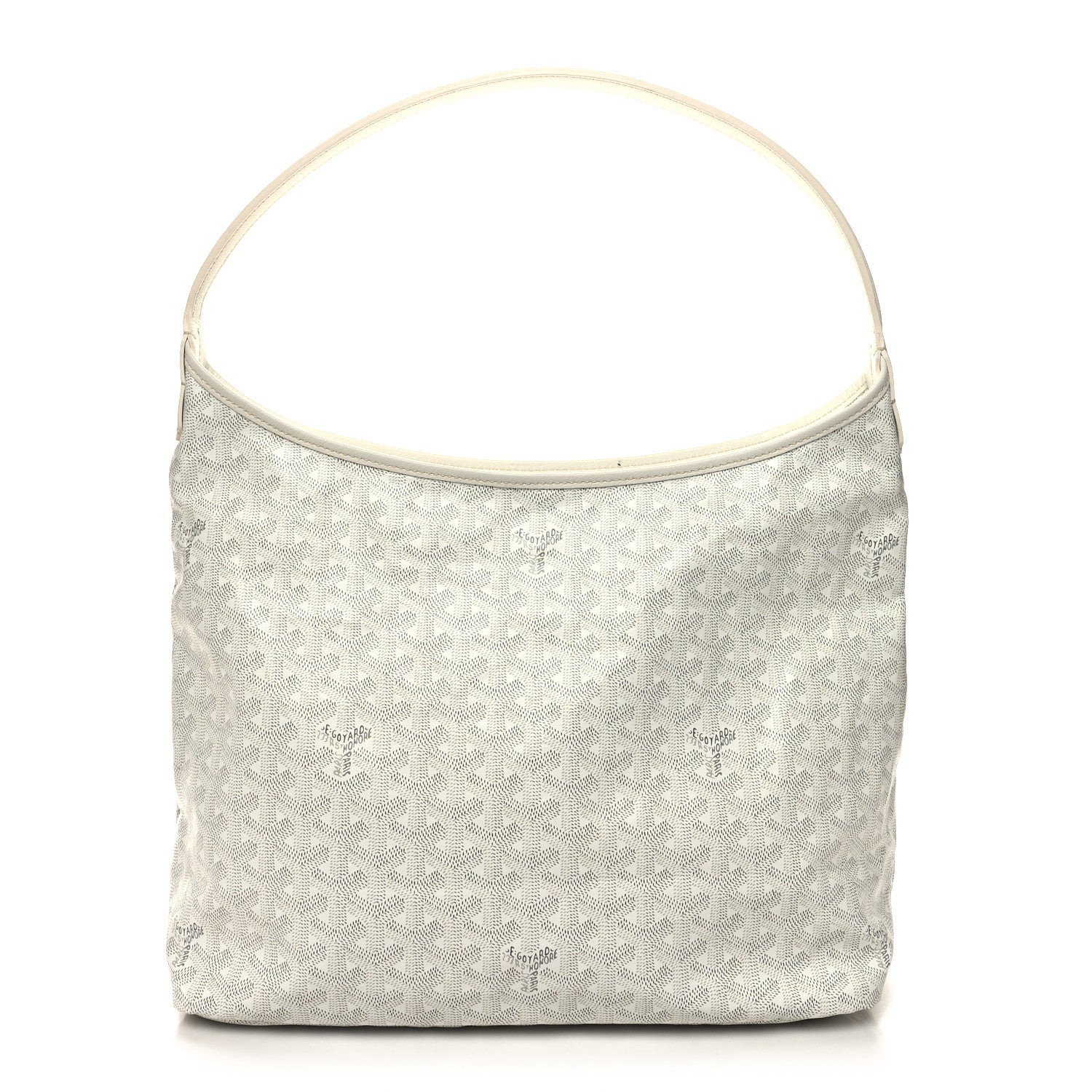 Goyard Goyardine Boheme Hobo White 1 of 12