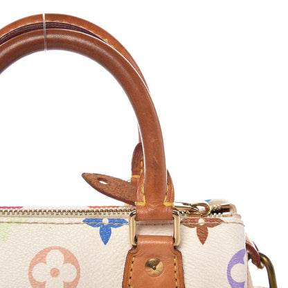 Louis Vuitton Monogram Multicolor Mini Sac HL Speedy White 12 of 14