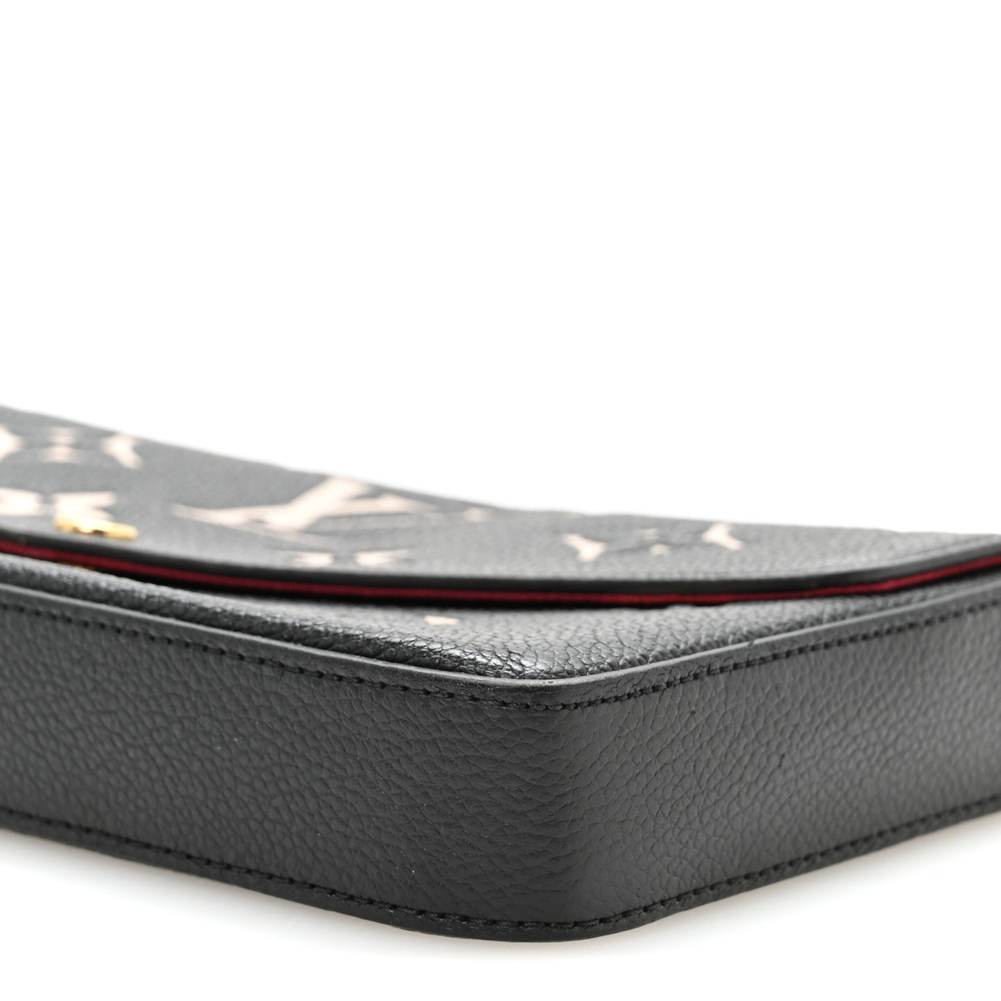Empreinte Monogram Giant Felicie Pochette Black Beige