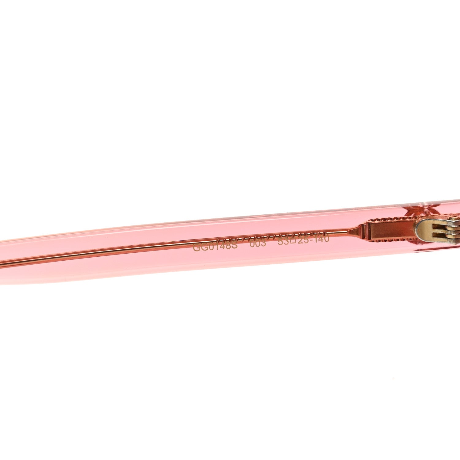 Gucci Acetate Crystal Oversize Sunglasses GG0148S Pink 6 of 7