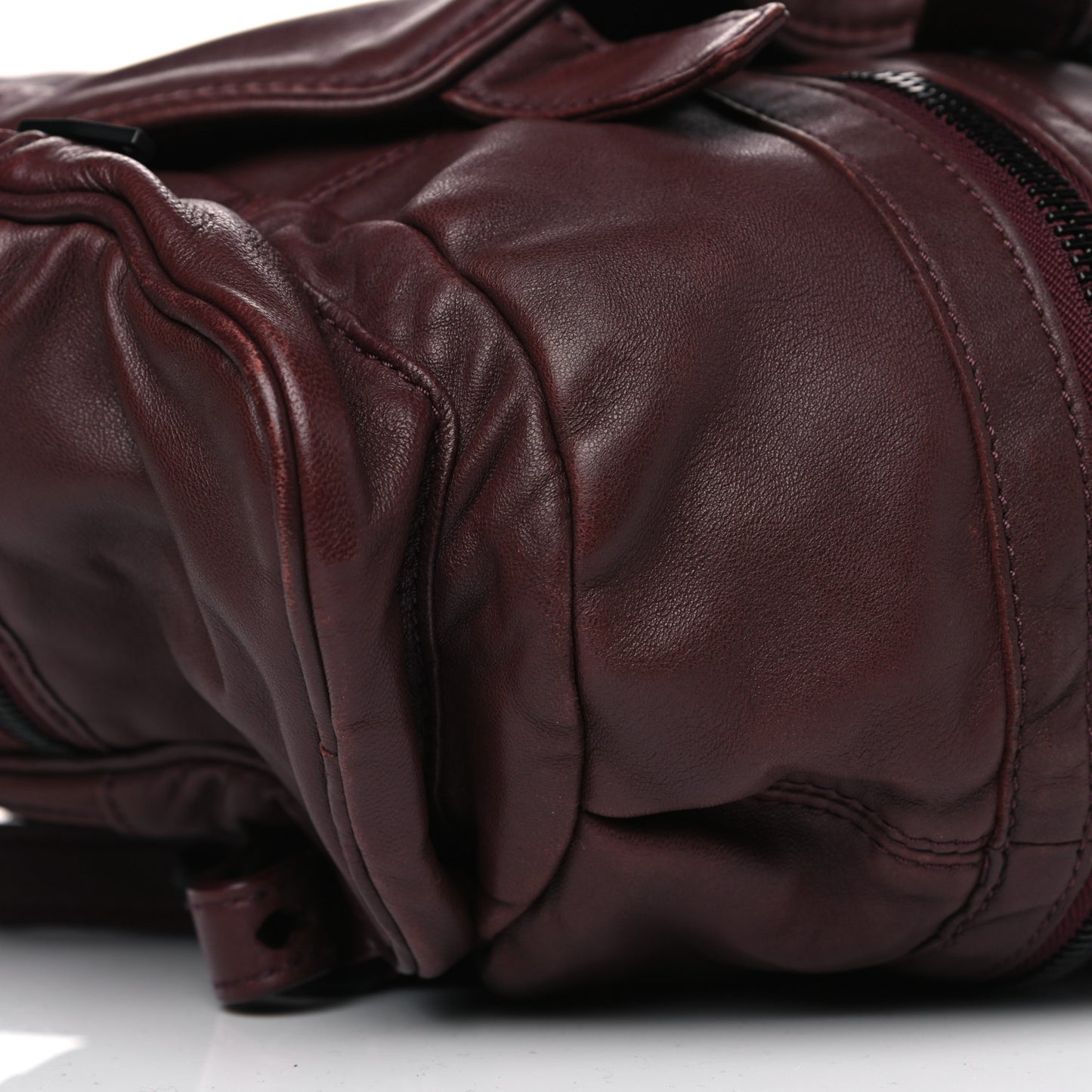 Lambskin Marti Backpack Burgundy